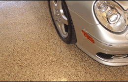 liquid granite garage epoxy flooring