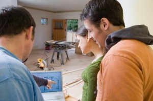 Couple with a Contractor Designer Couple with a Contractor Designer