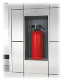 Goldberg in Wall Fire Extinguisher Module