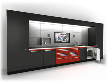 Goldberg Modular Storage Cabinets for Residencial and Commercial Solutions Home fridge cab