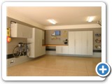 Pegboard, Wallscape and Epoxy Flooring
