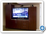 Garage Entertainment Center