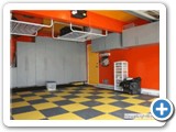 Garage Flooring and Overhead Storage Racks