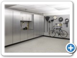 Stainless Steel Cabinets with Wallscape Accessories