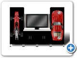 Custom Garage Cabinet graphics