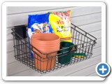 Slatwall Wire Basket Accessories