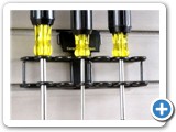 Slatwall Hand Tool Storage Accessories