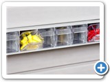Wallscape - Slatwall Storage bins and Accessories