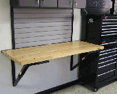 folding workbench cabinets