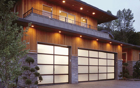 Garage Doors with Glass
