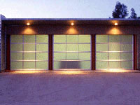 Exterior custom Garage Lighting