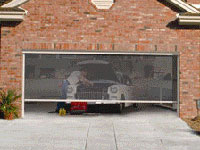 Motorized Door Screens