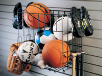 Slatwall Wire Basket Accessories