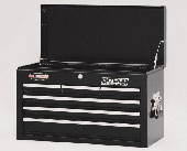 metal tool box black