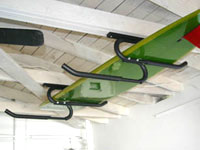 Overhead Surfboard Ceiling Storage