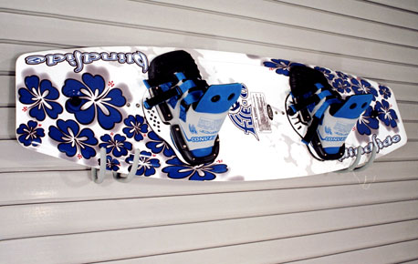 Slatwall Wakeboard Wall Hanger