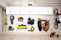 Organized Wall Storage Solutions