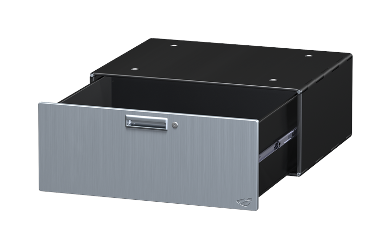 12" Solo Storage Stainless Steel Drawer