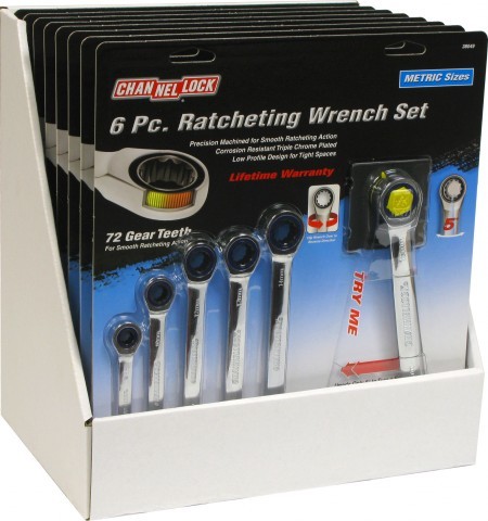 Channellock 6 Pc Ratcheting Wrench Set