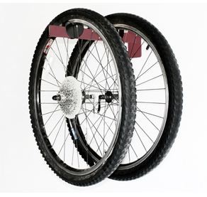 Two Wheel Storage Wall Mount