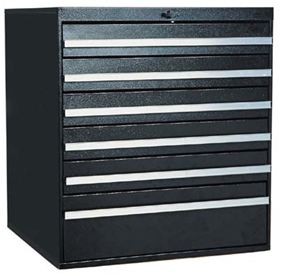 Tall Drawer system with Knob Lock