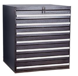 Tall Drawer system with Key Lock
