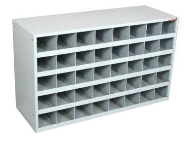 Scoop Front Storage Bin Cabinet