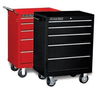 26-1/2" 5 Drawer Professional Roller Cabinet