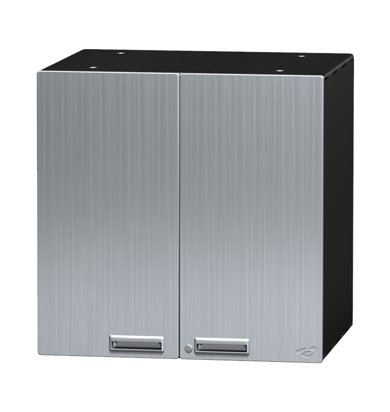 30" Stainless Steel Upper Storage Cabinet