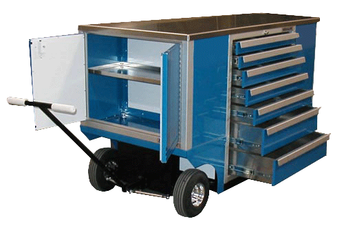 Aluminum Cabinet Tool Cart