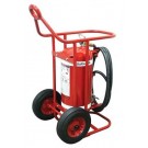 Red Wheeled Clean Agent Fire Estinguisher