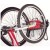 2-Bike Vertical Wall Mount with Basket