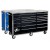 72" 18 Drawer Professional Triple Bank Roller Cabinet