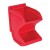 Easy Flow Gravity Hopper Bin - Red