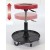 Round Adjustable Seat with Storage Pan