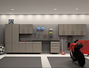 Overhead shop tool cabinet
